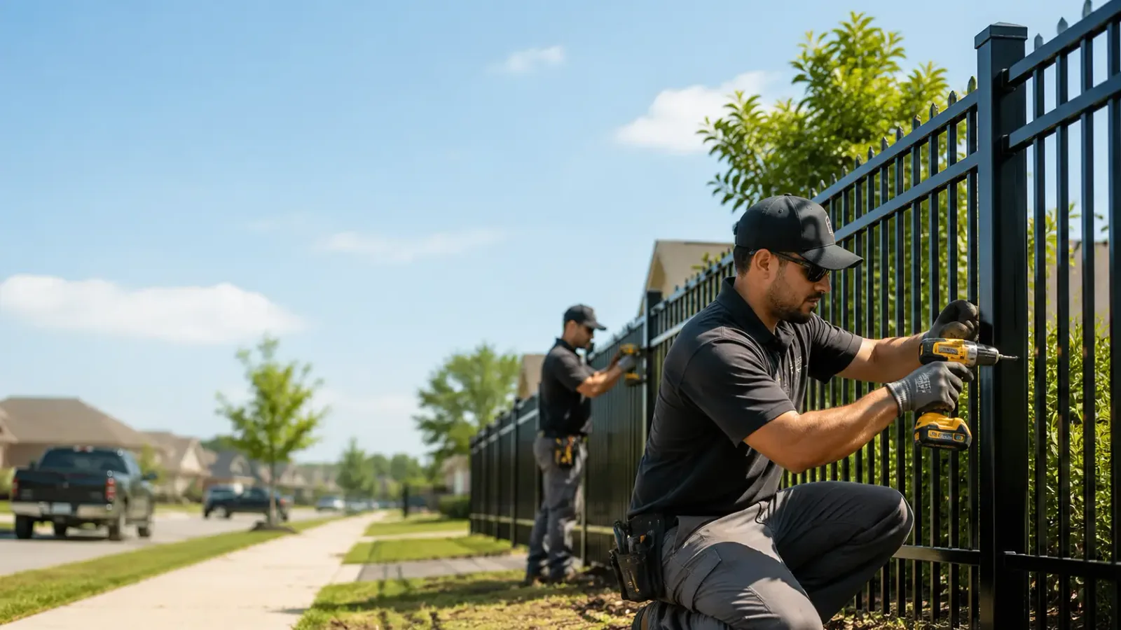 Metal Fence Installation in Jasper, IN